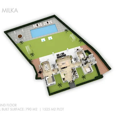 Vacation I Milka, Frontline Golf, Giant Private Heated Pool, Close To High-end Restaurants, 8min Puerto Banus, Cine Villa