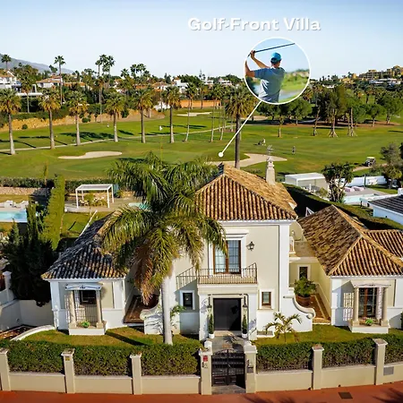 Villa Vacation I Milka, Frontline Golf, Giant Private Heated Pool, Close To High-end Restaurants, 8min Puerto Banus, Cine