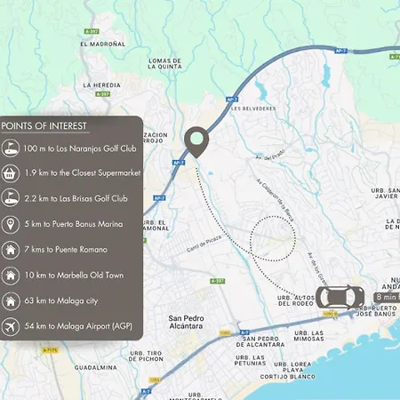 Vacation I Milka, Frontline Golf, Giant Private Heated Pool, Close To High-end Restaurants, 8min Puerto Banus, Cine * Marbella