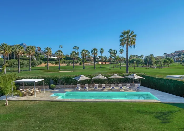 Vacation I Milka, Frontline Golf, Giant Private Heated Pool, Close To High-end Restaurants, 8min Puerto Banus, Cine 마르베야
